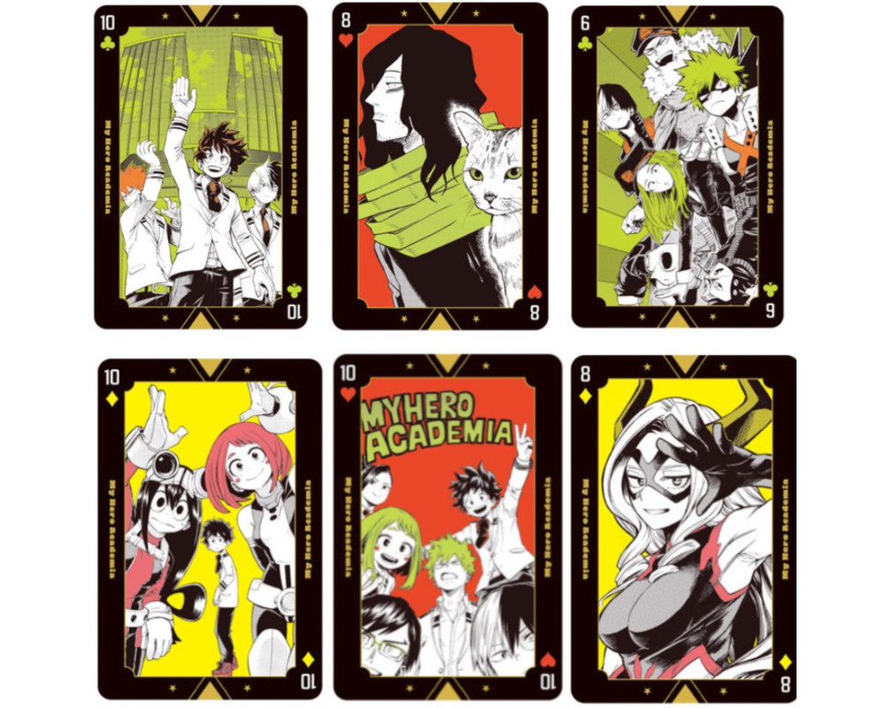 Playing Cards - Exhibition Drawing Smash - Cartes à Jouer - My Hero Academia - Sugoi Shop