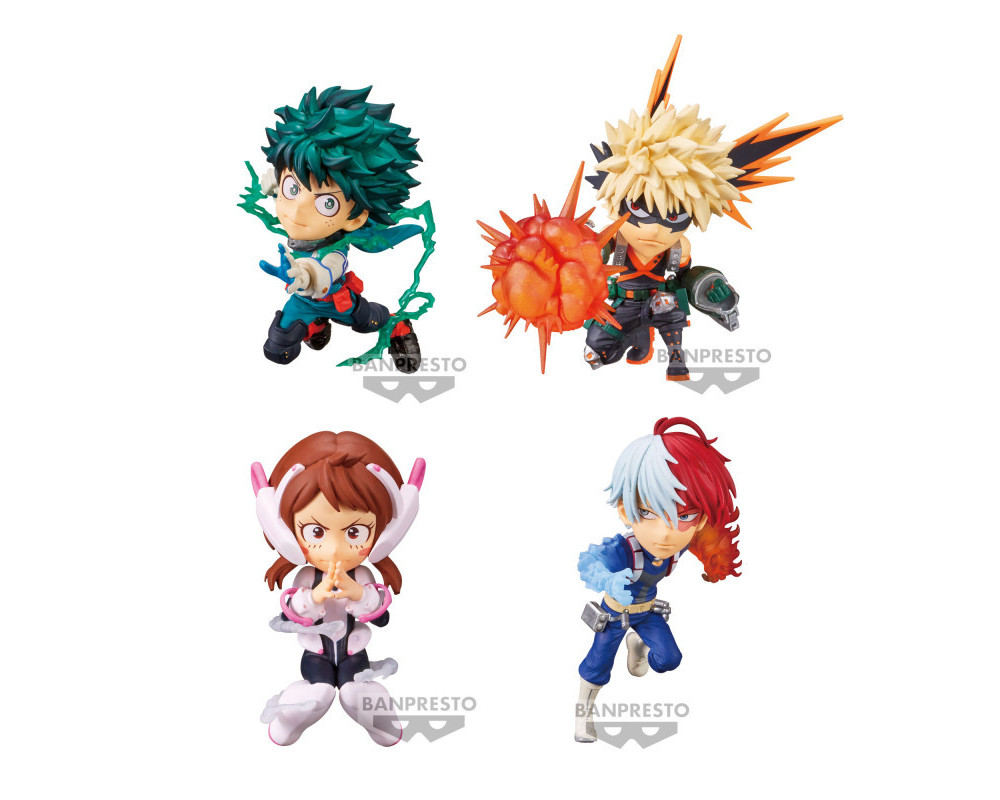 My Hero Academia - Figurine World Collectable Heroes WCF - Deku / Ochaco / Shoto / Bakugo - Sugoi Shop