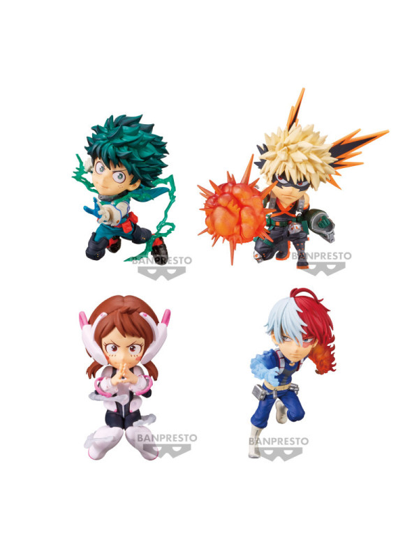 My Hero Academia - Figurine World Collectable Heroes WCF - Deku / Ochaco / Shoto / Bakugo - Sugoi Shop
