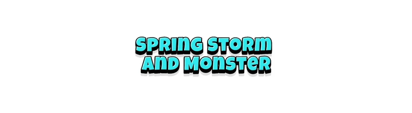 Spring Storm and Monster - Merch & Manga